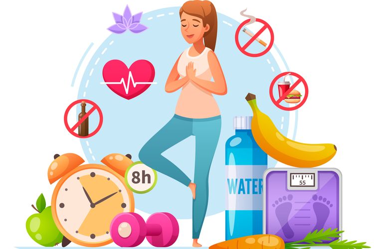 Pola Hidup Sehat dan Seimbang untuk Menjaga Kesehatan Tubuh